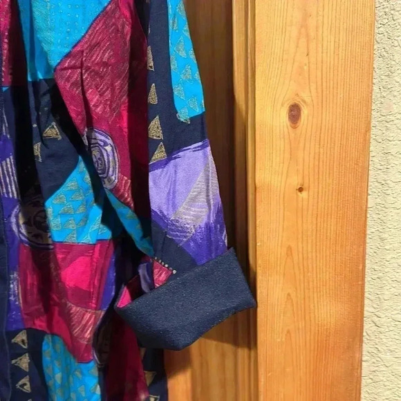 Vintage Meryl Fashions LTD open front Blazer - Picture 4 of 6